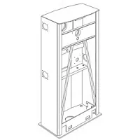 Корпус шлагбаума CAME 119RIG062